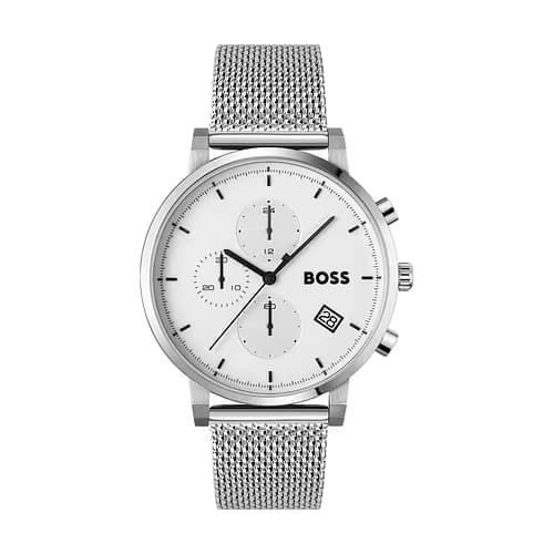 Hugo Boss Montre Homme BOSS BLACK BUSINESS en Acier Gris