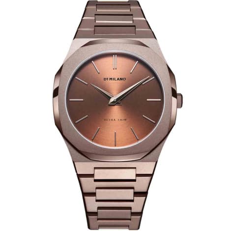 D1 Milano Montre D1 Milano Ultra Thin Quartz - 40 mm- Cadran Chocolat - UTBJ10