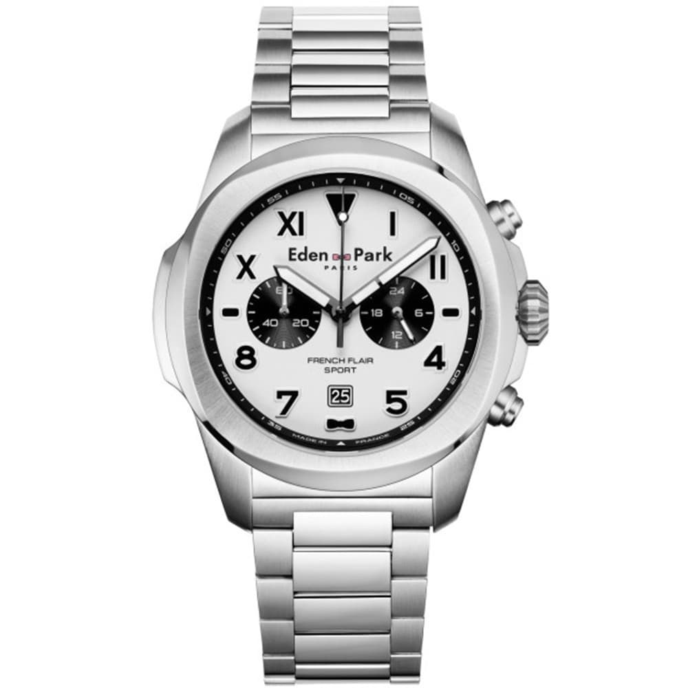 Eden Park Montre Eden Park Collection Sport en Acier Argenté