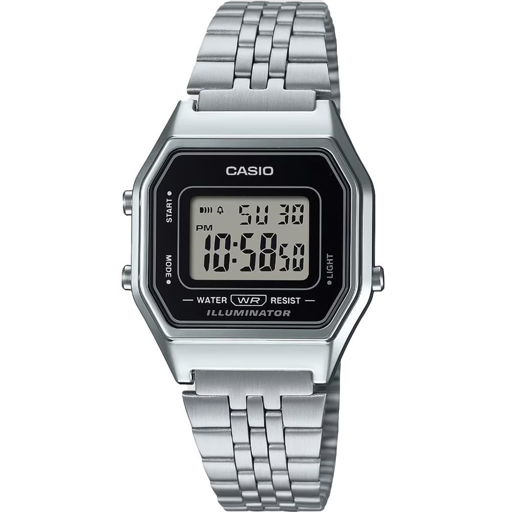 Casio Montre Casio Collection Vintage en Acier Argenté