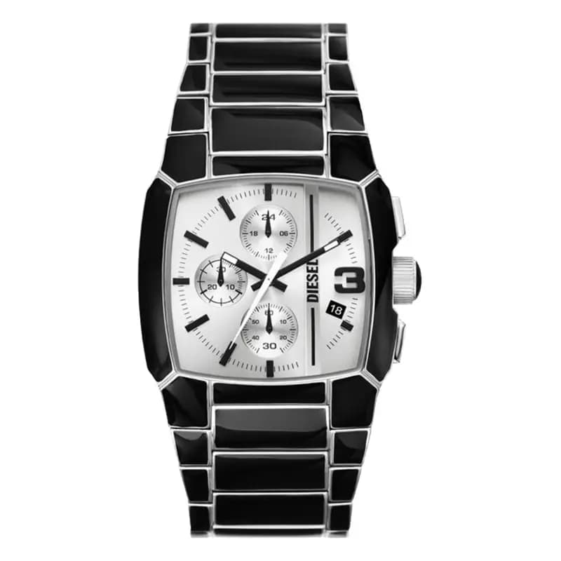 Diesel Montre Cliffhanger Acier Noir DZ4646