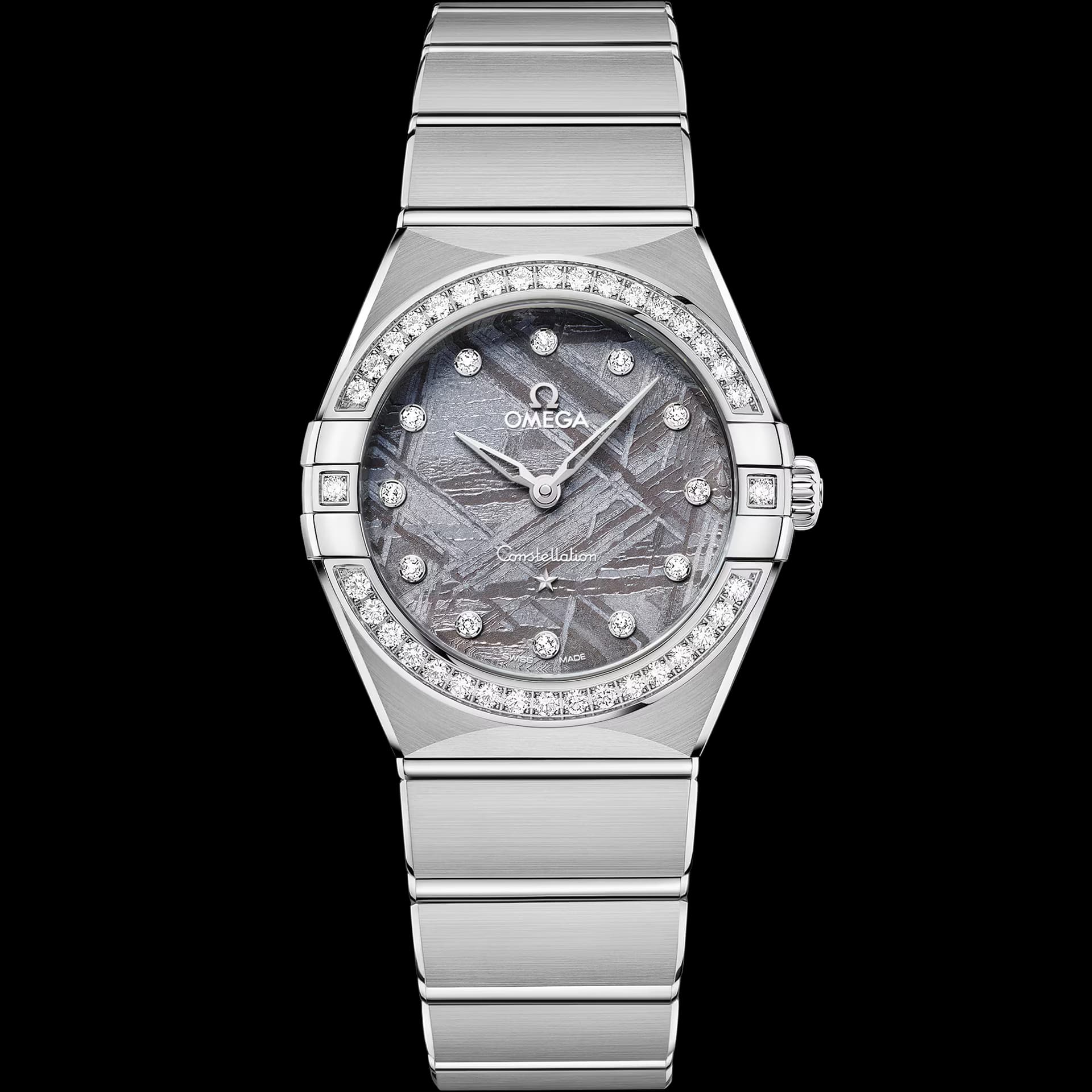 Omega Constellation 28 mm — cadran lavande