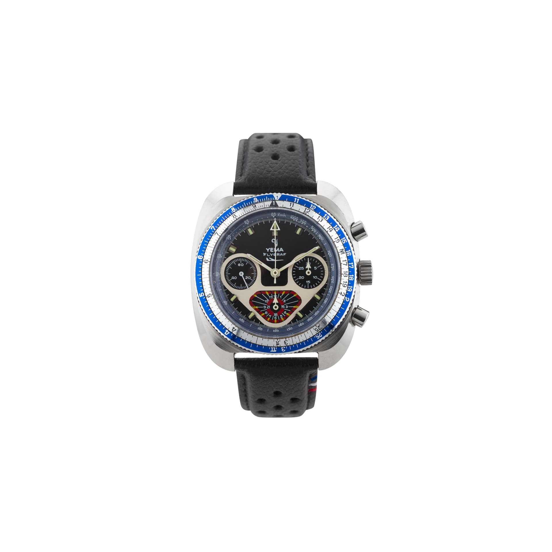 Yema Montre Yema Flygraf Chronographe automatique 40 mm circa 1970