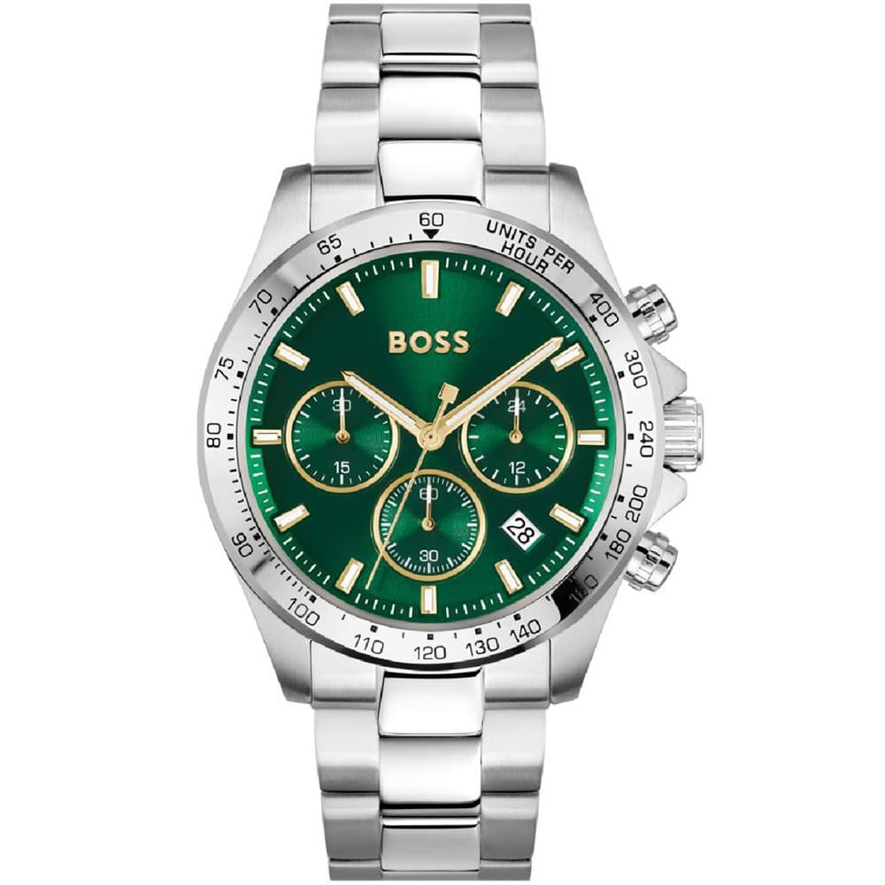 Hugo Boss Montre Boss Collection Hero en Acier Argenté