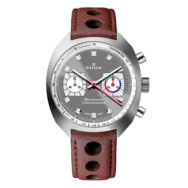 Edox Montre Sportsman Chronographe Automatic 08202-3G-GIN