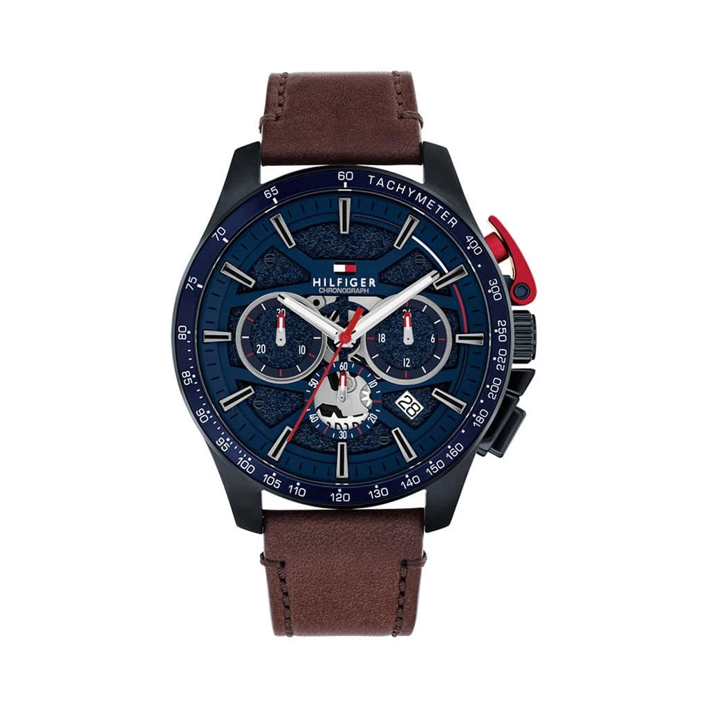 Tommy Hilfiger Montre Tommy Hilfiger Bank Bleu
