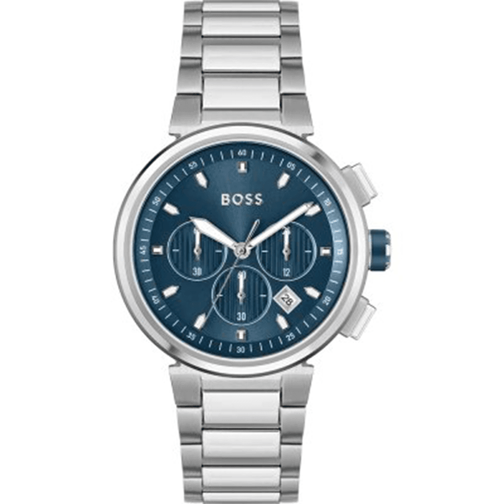 Hugo Boss Montre Boss Collection One en Métal Argenté