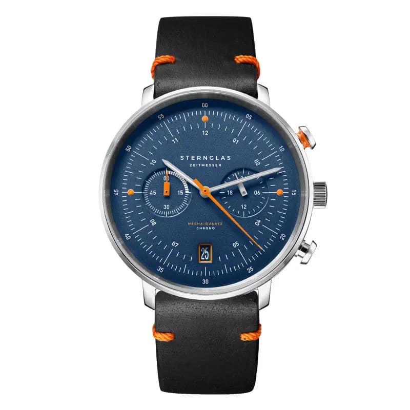 Sternglas Montre Hamburg Chrono Edition Küste S01-HC06-EB05