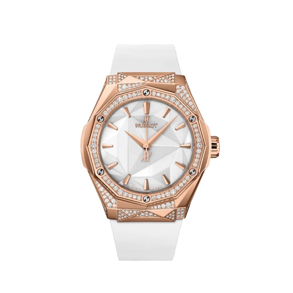 Hublot Orlinski King Gold White Alternative Pavé