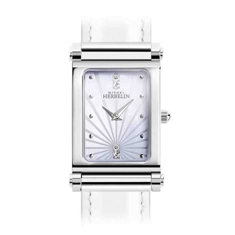Michel Herbelin Montre Antares Personalisable- Boîtier Steel Edition - H17048AP59