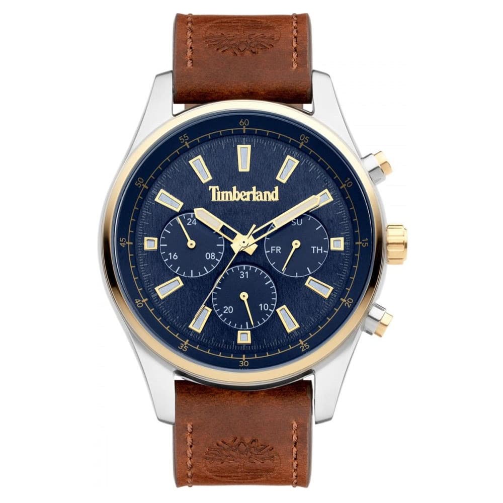 Timberland Montre Timberland en Cuir Marron