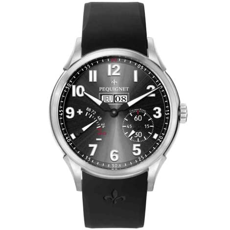 Pequignet Montre Pequignet Royale Titane Automatique Cadran Anthracite - 9032733