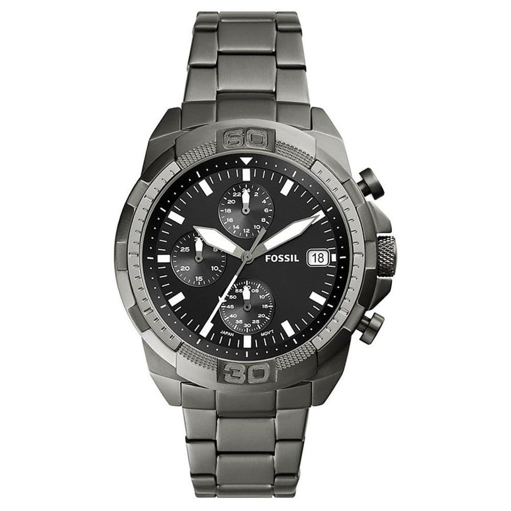 Fossil Bronson — bracelet anthracite