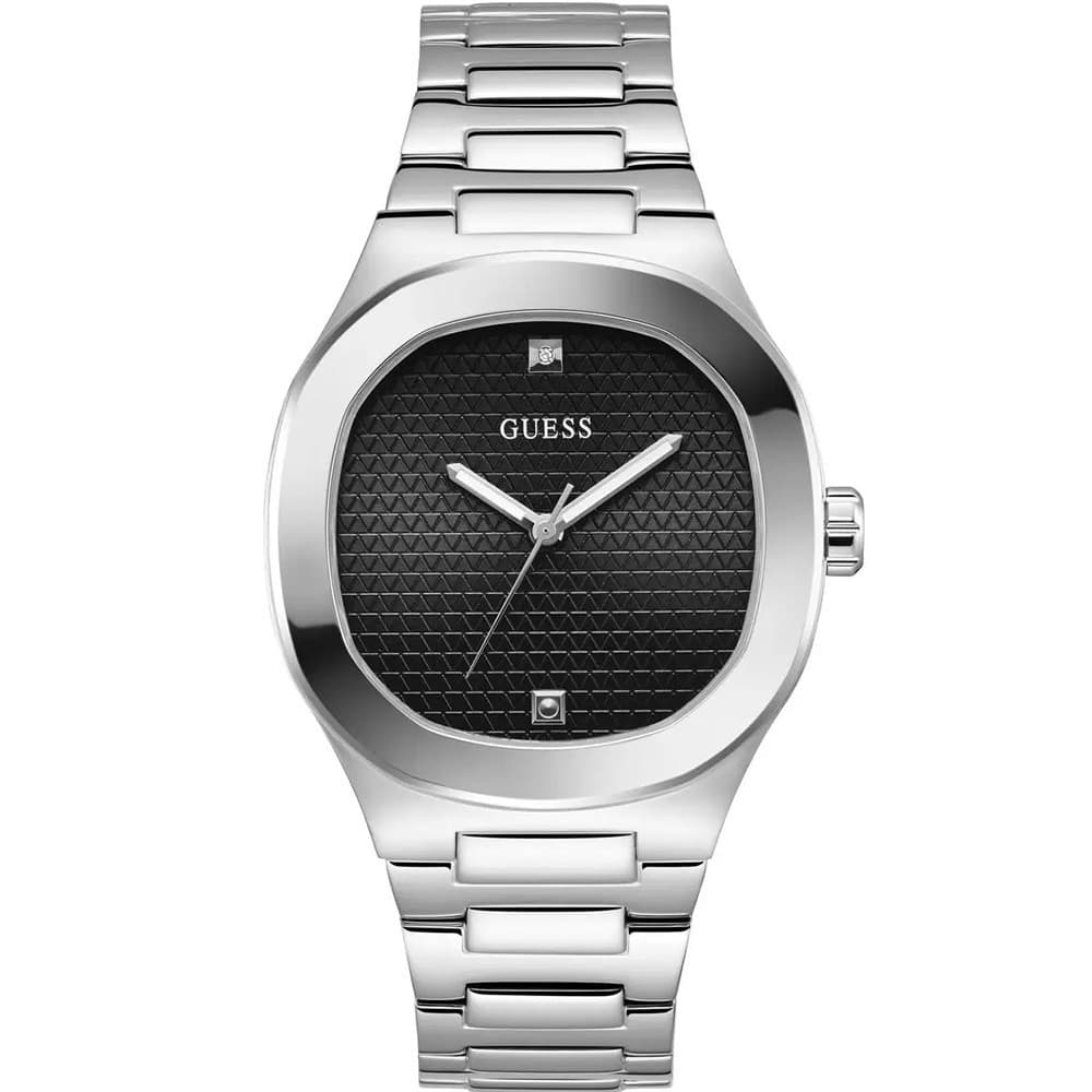 Guess Montre Guess Collection Headline en Acier Argenté