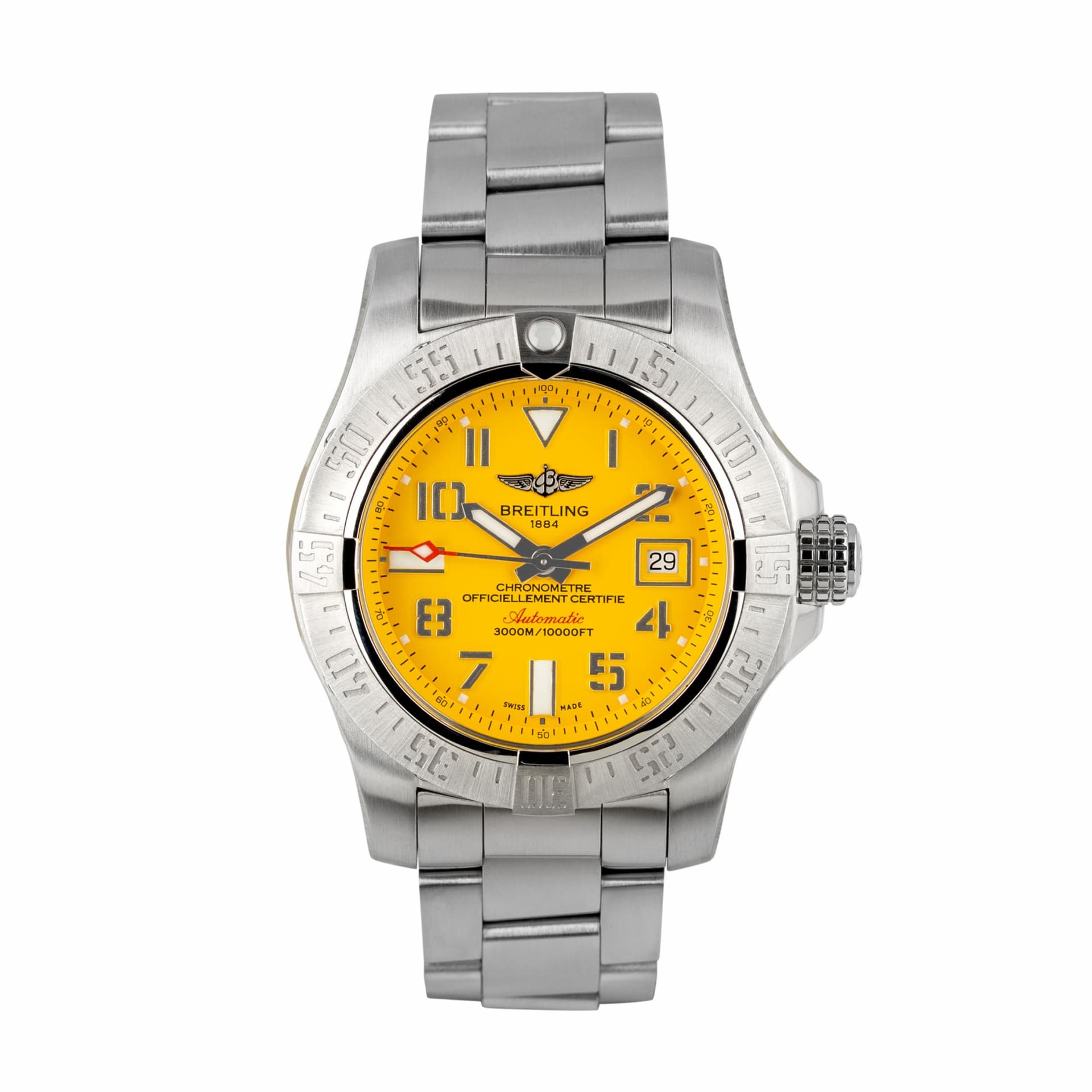 Breitling Montre Breitling Avenger II Seawolf automatique 45 mm Full Set 2018