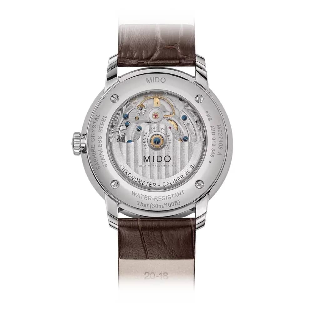 Mido Montre Mido Baroncelli Chronometer Gent 40 mm- M027.408.16.061.00