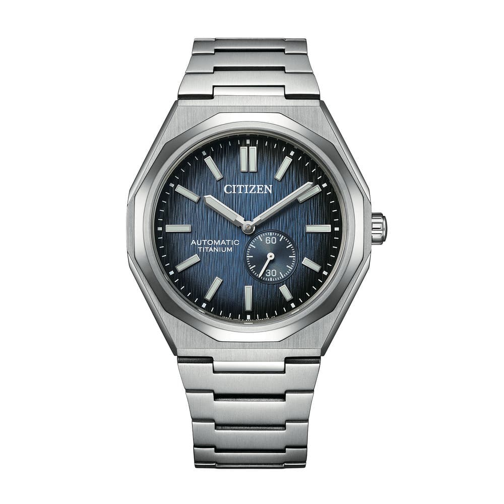 Citizen Montre Automatique Citizen Collection Eco Drive en Titane Argenté