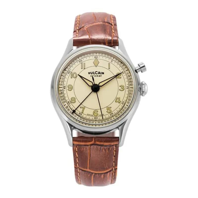 Vulcain Montre Cricket Classique 36 mm Eggshell 100169B77