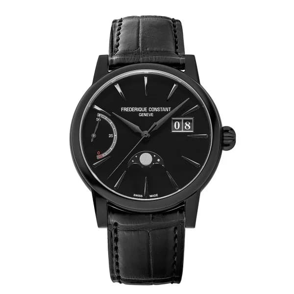 Frederique Constant Montre Frederique Constant Manufacture Classic Power Reserve Big Date DLC Noir