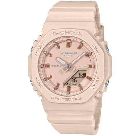 Casio Montre GShock Classic - Série GMA- P2100M- Rose poudré 46 x 40.2 mm- GMA-P2100M-4A