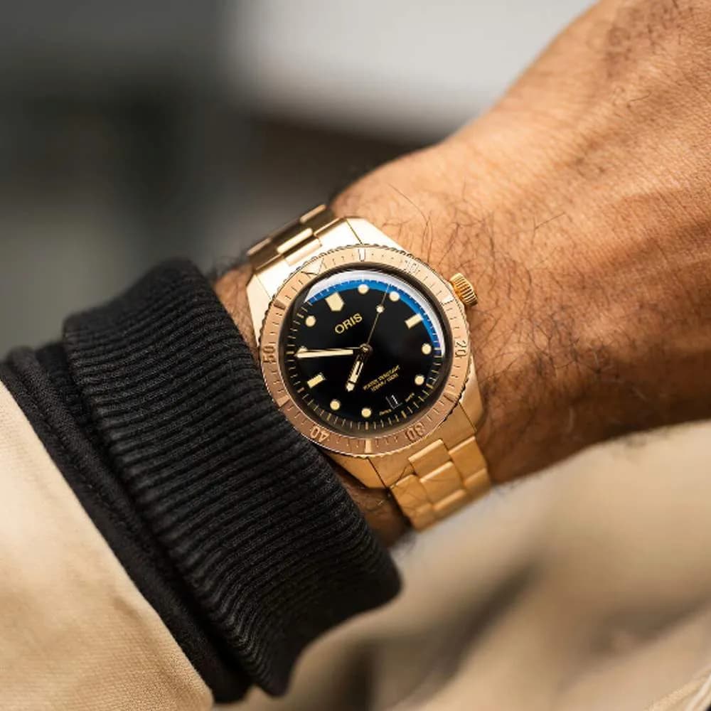 Oris Divers Sixty-Five Date