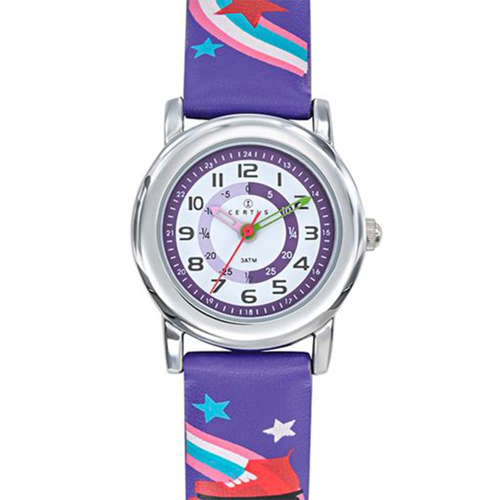 Certus Montre Certus en Cuir Synthétique Violet