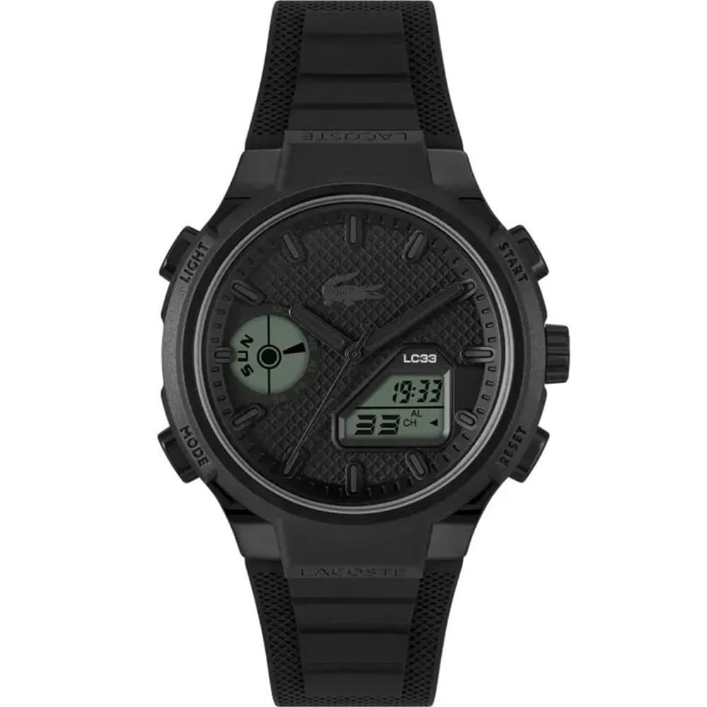 Lacoste Montre Lacoste Collection LC33 en Silicone Noir