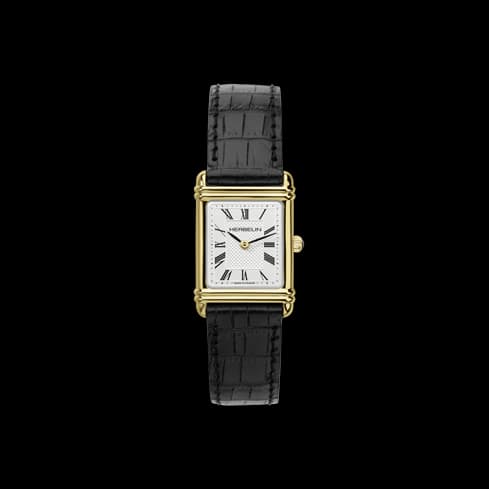 Michel Herbelin Montre quartz Femme Art déco Blanc