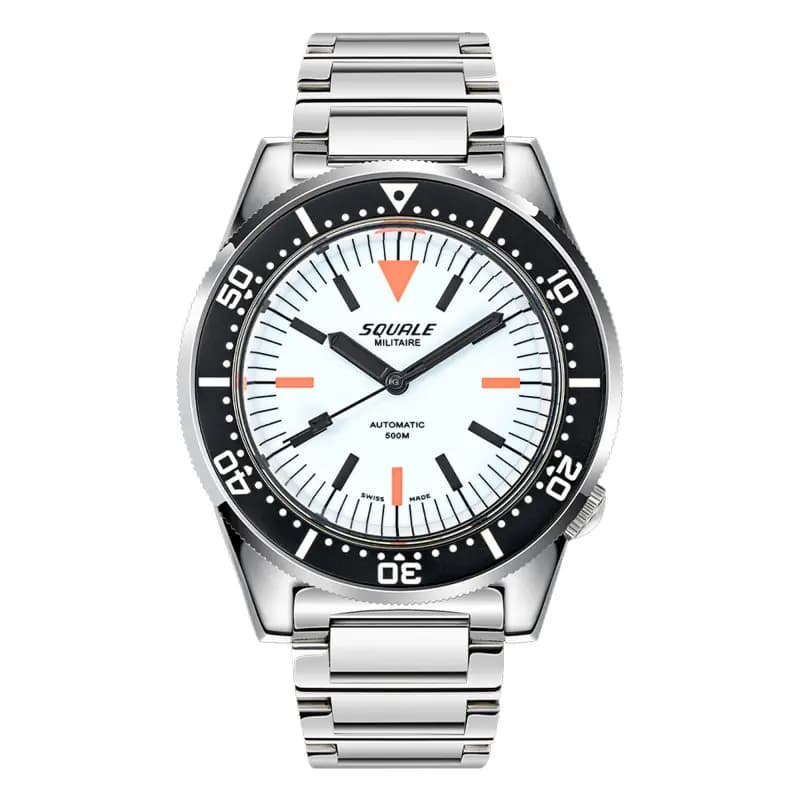 Squale Montre 1521 Full Luminous Militaire Bracelet 1521FUMIWT.SQ20L