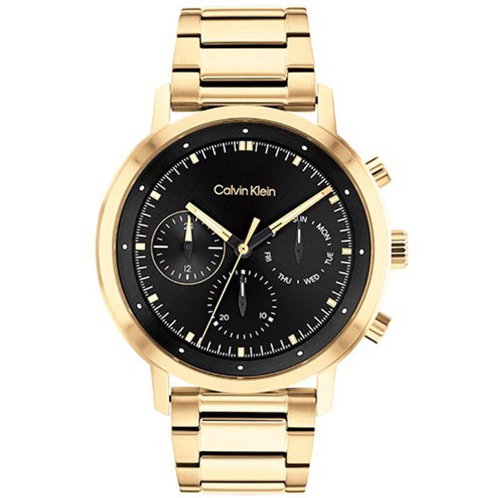 Calvin Klein Montre Calvin Klein Collection Gauge en Acier et PVD Doré