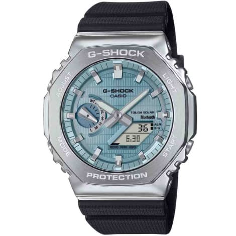 Casio Montre GShock G-Steel - Série GBM-2100 - Bleu 49.3 x 44.4 mm- GBM-2100A-1A2