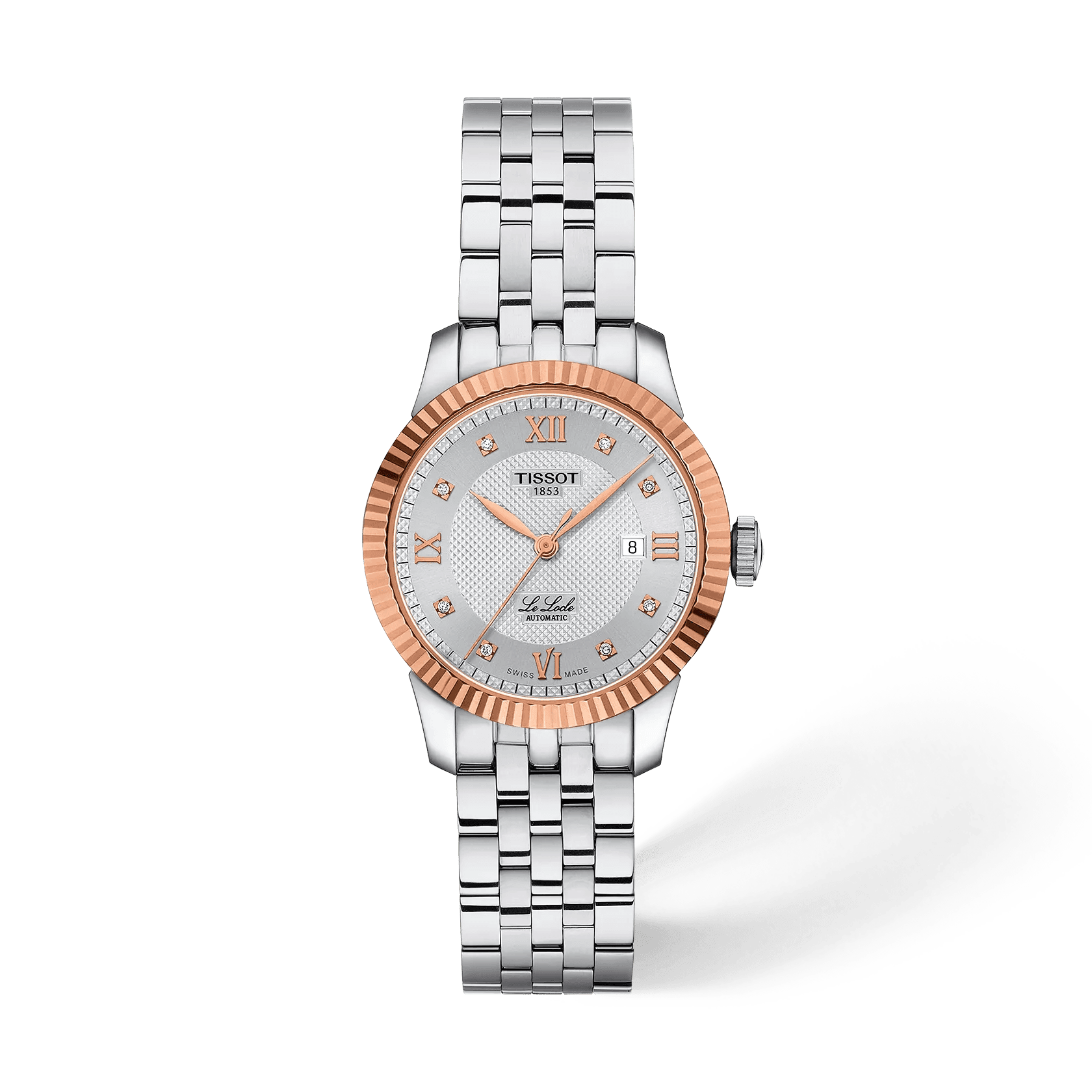 Tissot Le Locle Gold 29mm — cadran argenté