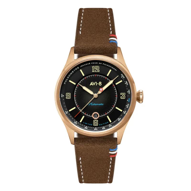 Avi-8 Montre Flyboy Lafayette Automatic 110th Anniversary Limited Edition AV-4153-04