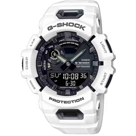 Casio Montre GShock G-Squad - Série GBA-900 - Blanc 51.3 x 48.9 mm- GBA-900-7A
