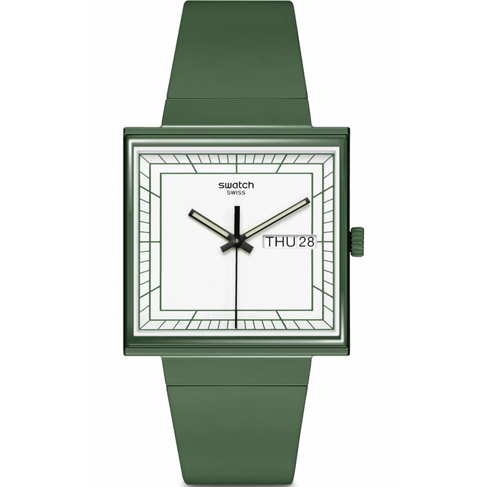 Swatch Montre Swatch Collection What if … Green ? en Biosource Vert