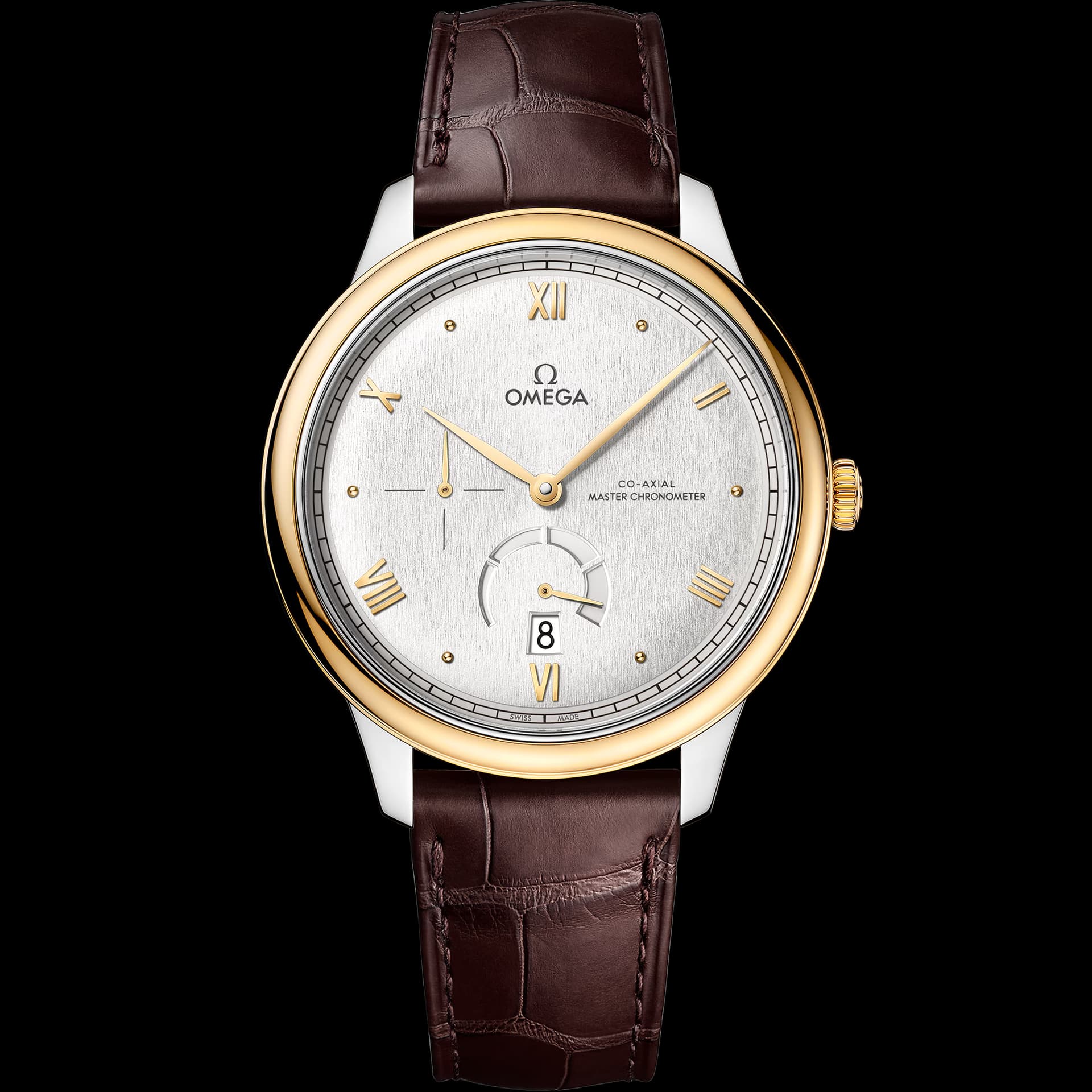 Omega De Ville Prestige — bracelet cuir