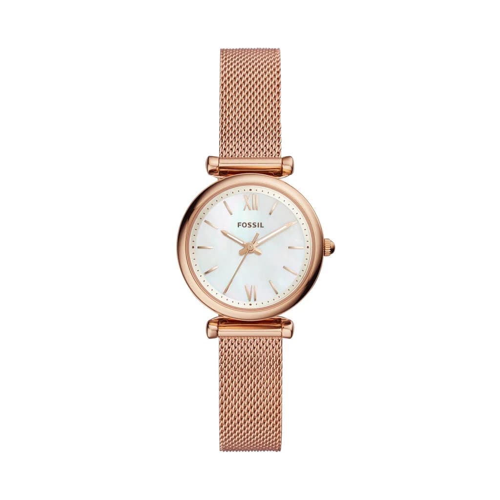 Fossil Carlie Mini — doré rose