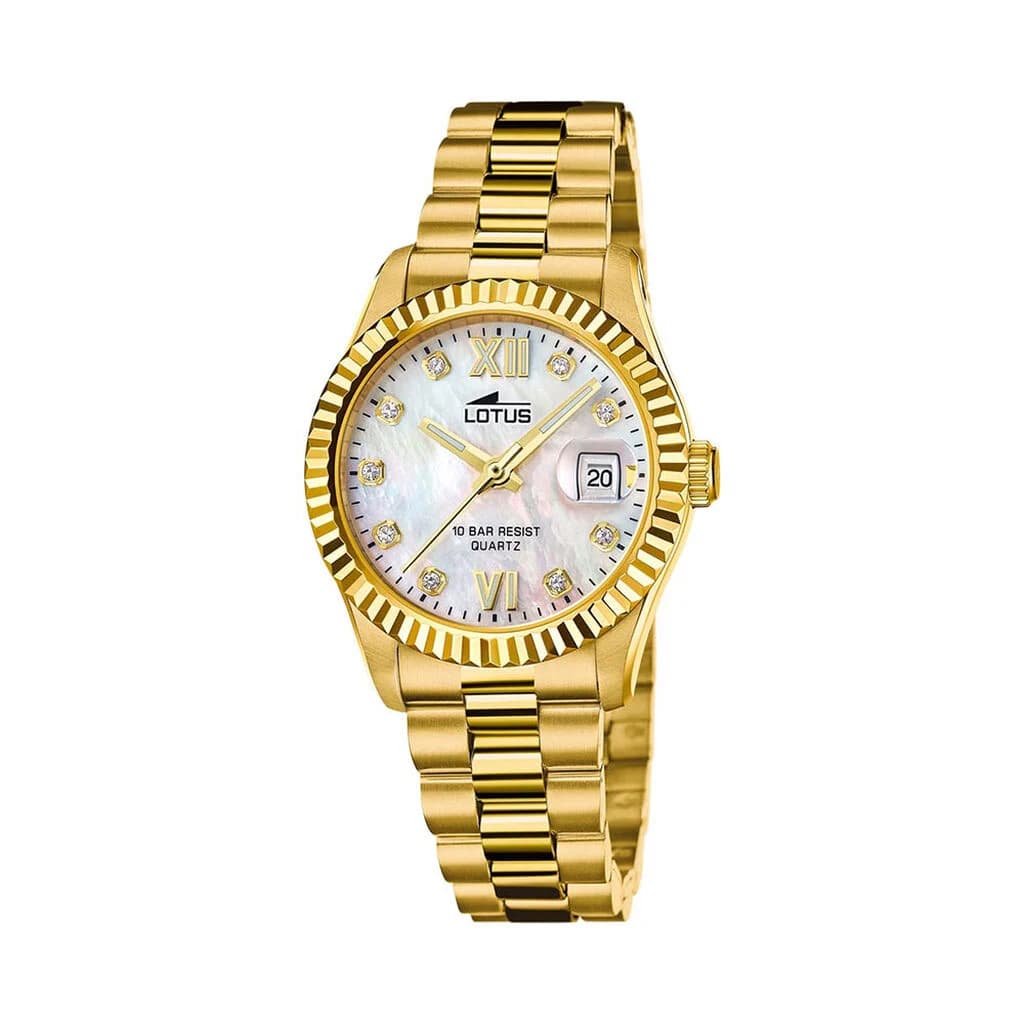Lotus Montre Lotus Freedom Collection Nacre Blanche