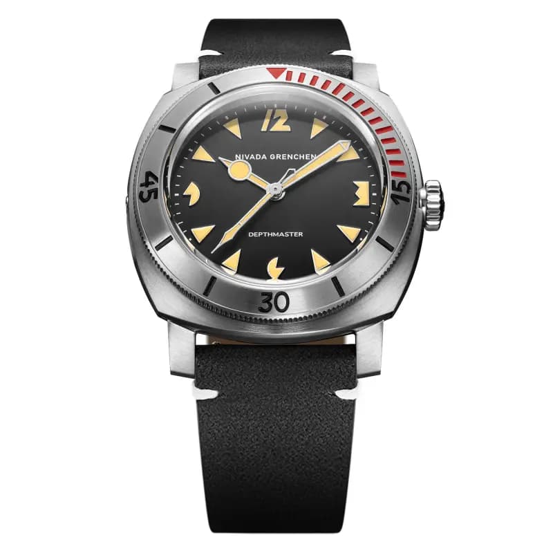 Nivada Grenchen Montre Pacman Depthmaster 42 mm Automatic No date 14200A