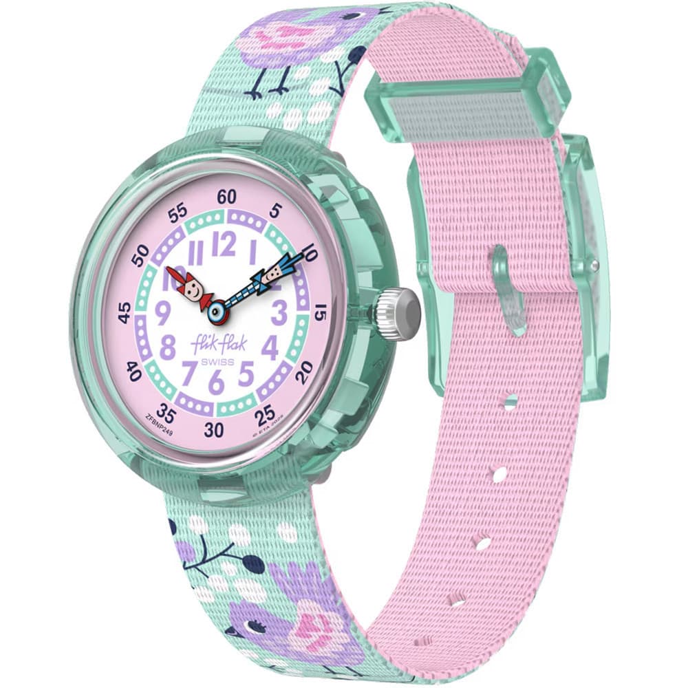 Flik Flak Montre Flik Flak en Plastique Vert