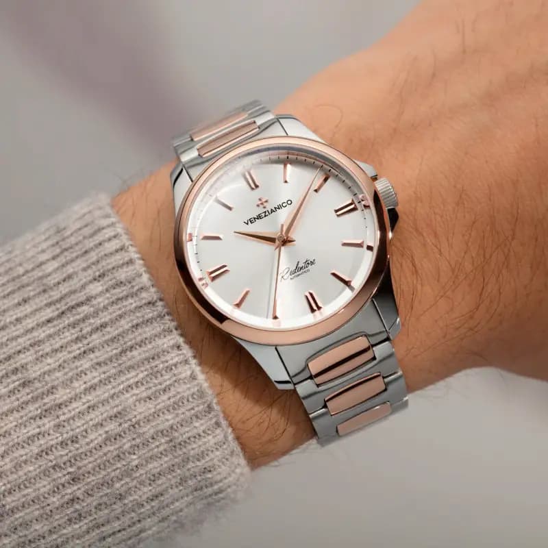 Venezianico Montre Redentore 36 Bicolore 1121506C