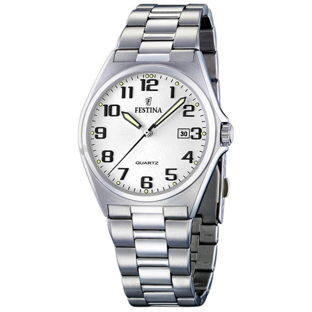 Festina Montre Festina en Acier Argenté