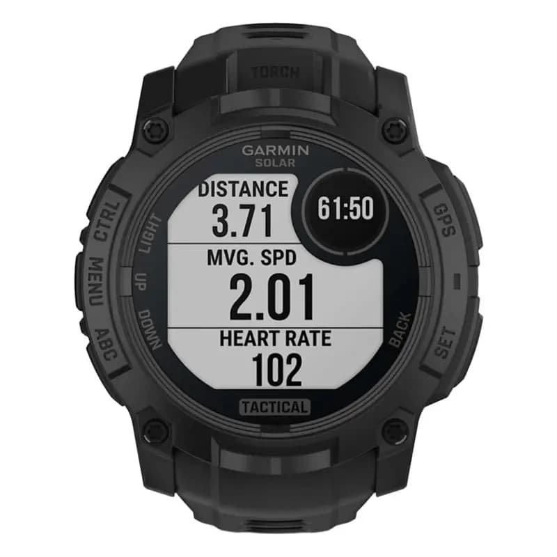 Garmin Montre Instinct® 3 - 50 mm, Solar, Tactical Edition 010-02935-50