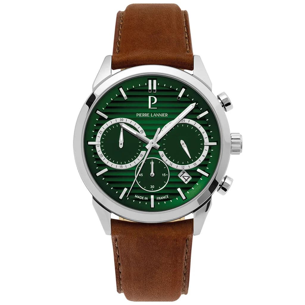 Pierre Lannier Montre Pierre Lannier Monarck Vert