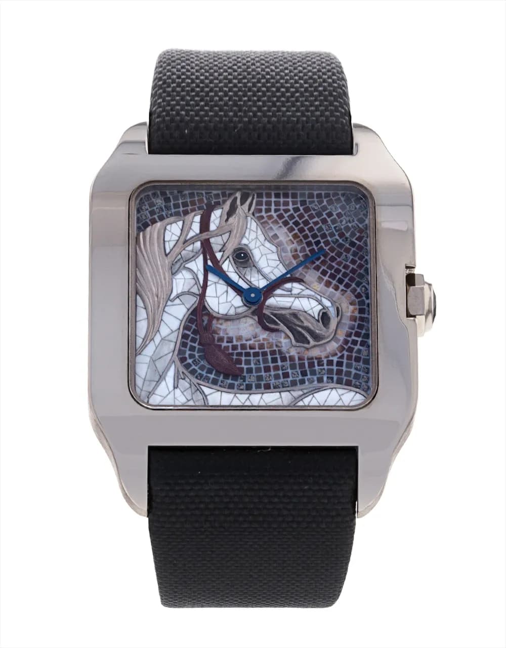 Cartier Santos Dumont — or blanc