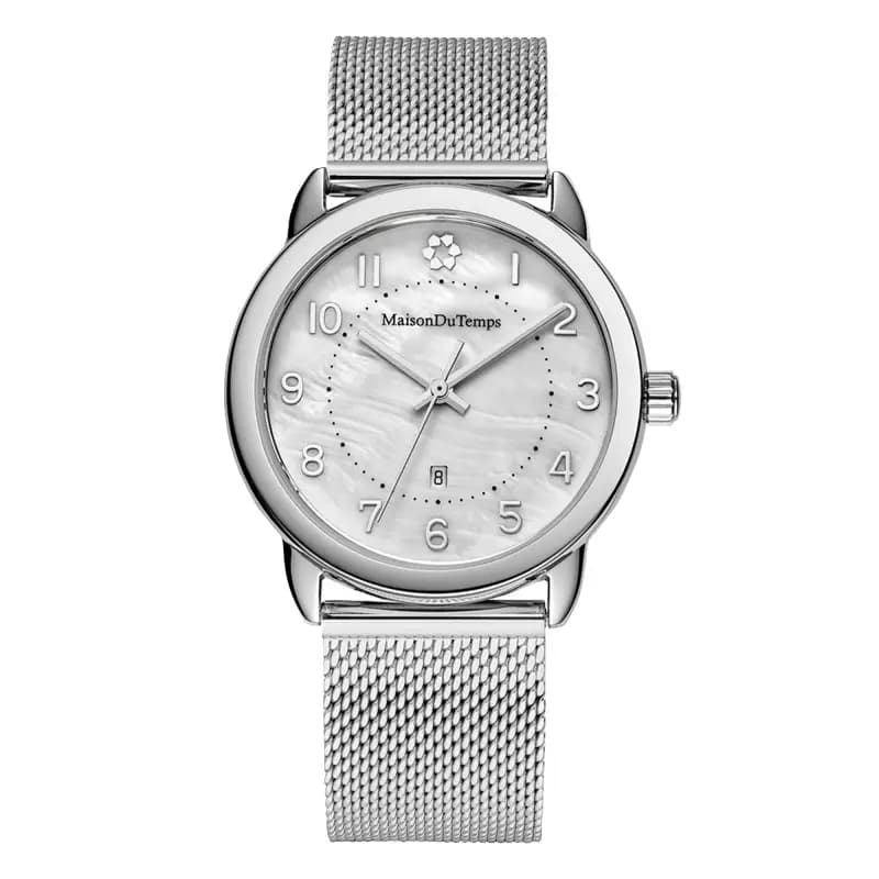 Maison du Temps Montre MTMu Acier Nacre