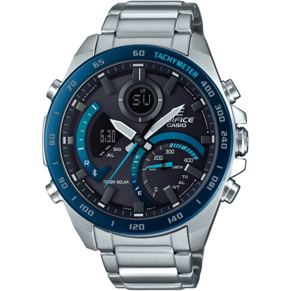 Casio Edifice Montre Casio Collection Edifice Bluetooth en Acier Argenté