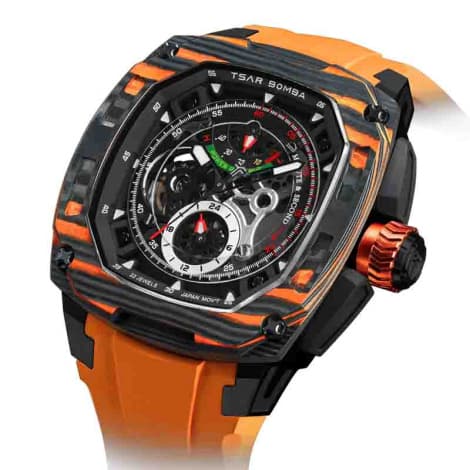 Tsar Bomba Montre tsar Bomba - Dark Matter - Automatique - Orange - TB8602-02