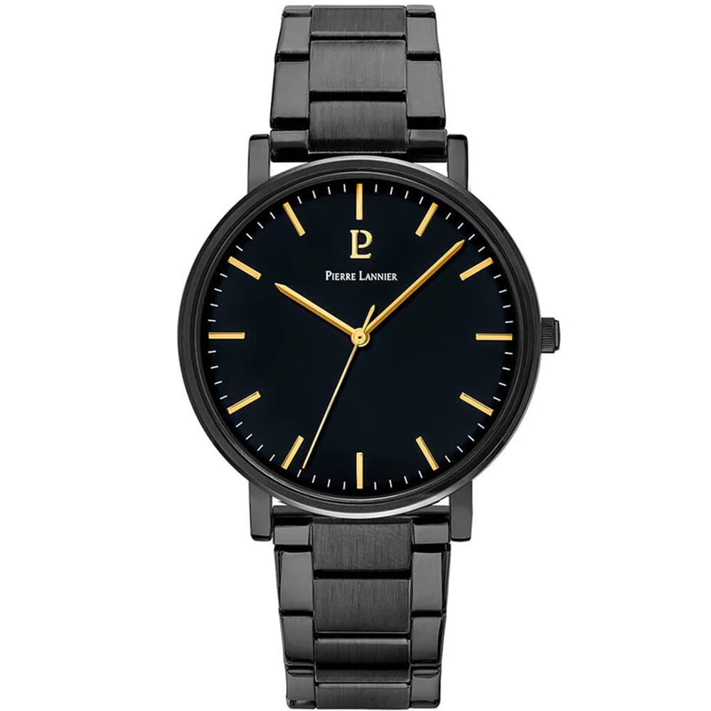 Pierre Lannier Montre Pierre Lannier Collection Essential en Acier et PVD Noir