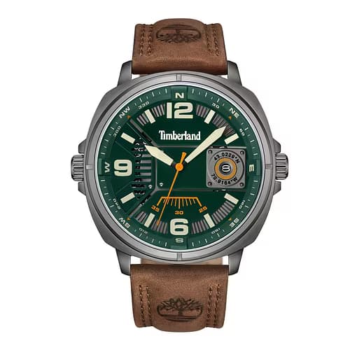 Timberland Montre Homme TIMBERLAND en Cuir Marron Etanche